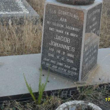 GREYLING Jacob Johannes 1888-1936 &amp; Izabella E.M. PIETERSE 1901-1988