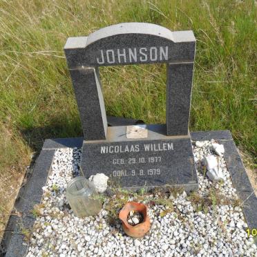 JOHNSON Nicolaas Willem 1977-1979