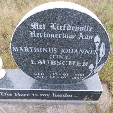 LAUBSCHER Marthinus Johannes 1910-2001