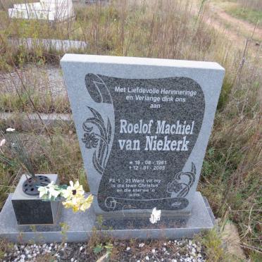 NIEKERK Roelof Machiel, van 1961-2005