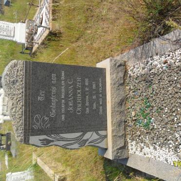 OBERHOLZER Johanna C. nee BOTHA 1890-1967