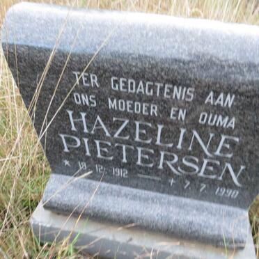 PIETERSEN Hazeline 1912-1990