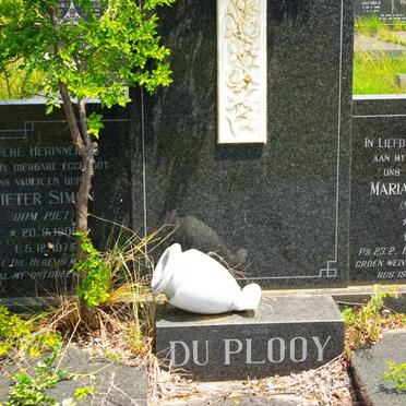 PLOOY Pieter Simon, du 1902-1975 &amp; Maria Magdelena FOURIE 1904-1975