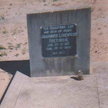 PRETORIUS Johannes Lodewicus 1917-1940