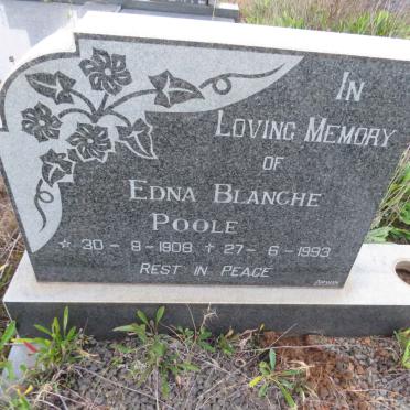 POOLE Edna Blanche 1908-1993