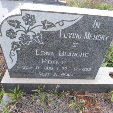 POOLE Edna Blanche 1908-1993