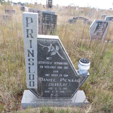 PRINSLOO Daniel Pienaar 1919-1996