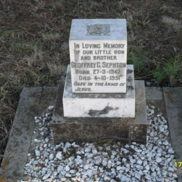 SEPHTON Geoffrey C. 1947-1951