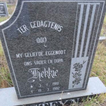 STEYN Hekkie 1910-1982