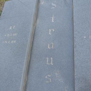 STRAUSS A.F. 1897-1978 & M.M MALAN 1905- _1