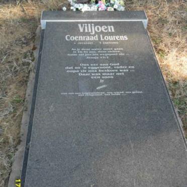 VILJOEN Coenraad Lourens 1882-1960