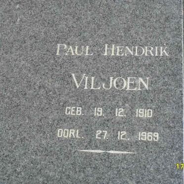 VILJOEN Paul Hendrik 1910-1969