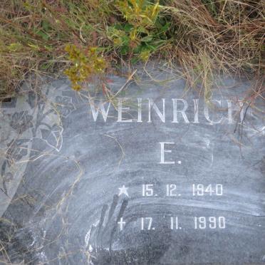 WEINRICH E. 1940-1990