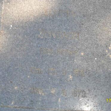 ZONDAGH Cornelius Johannes 1888-1968 &amp; Netta 1891-1973