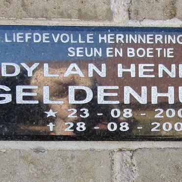 GELDENHUYS Dylan Hendry 2000-2009