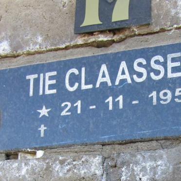 CLAASSENS Tie 1954-