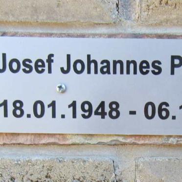 PRETORIUS Josef Johannes 1948-2010