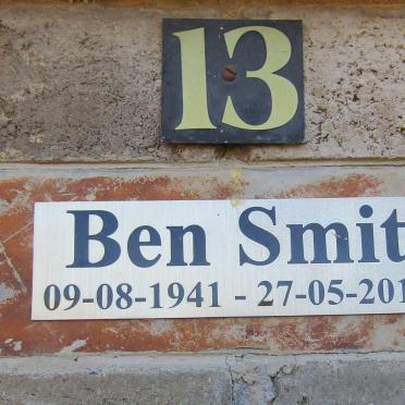 SMIT Ben 1941-2018