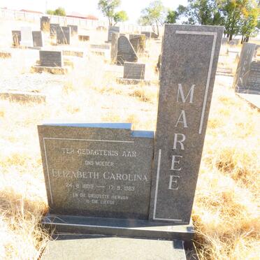 MAREE Elizabeth Carolina 1899-1983