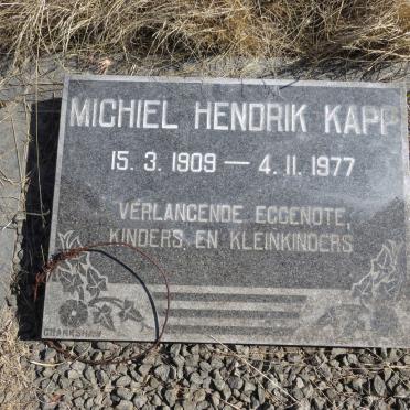 KAPP Michiel Hendrik 1909-1977