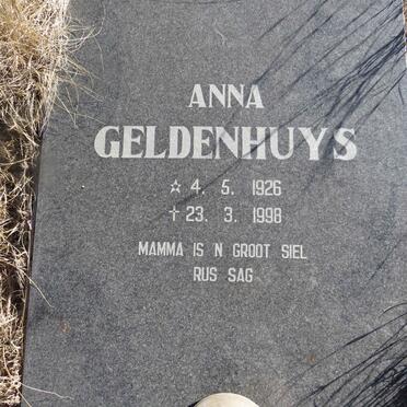 GELDENHUYS Anna 1926-1998