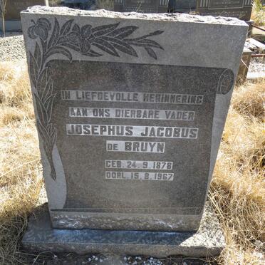 BRUYN Josephus Jacobus, de 1878-1967