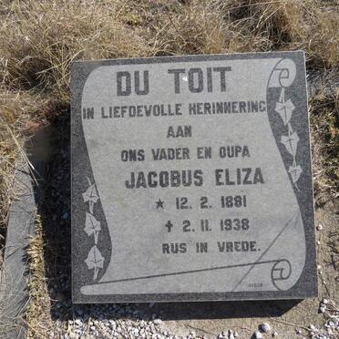 TOIT Jacobus Eliza, du 1881-1938