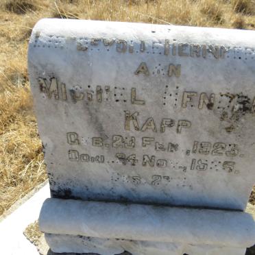 KAPP Michiel Hendrik 1923-1925