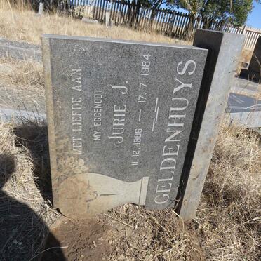 GELDENHUYS Jurie J. 1906-1984