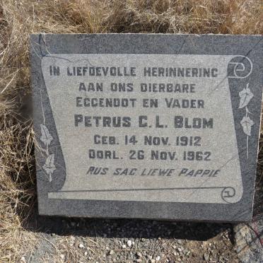 BLOM Petrus C.L. 1912-1962