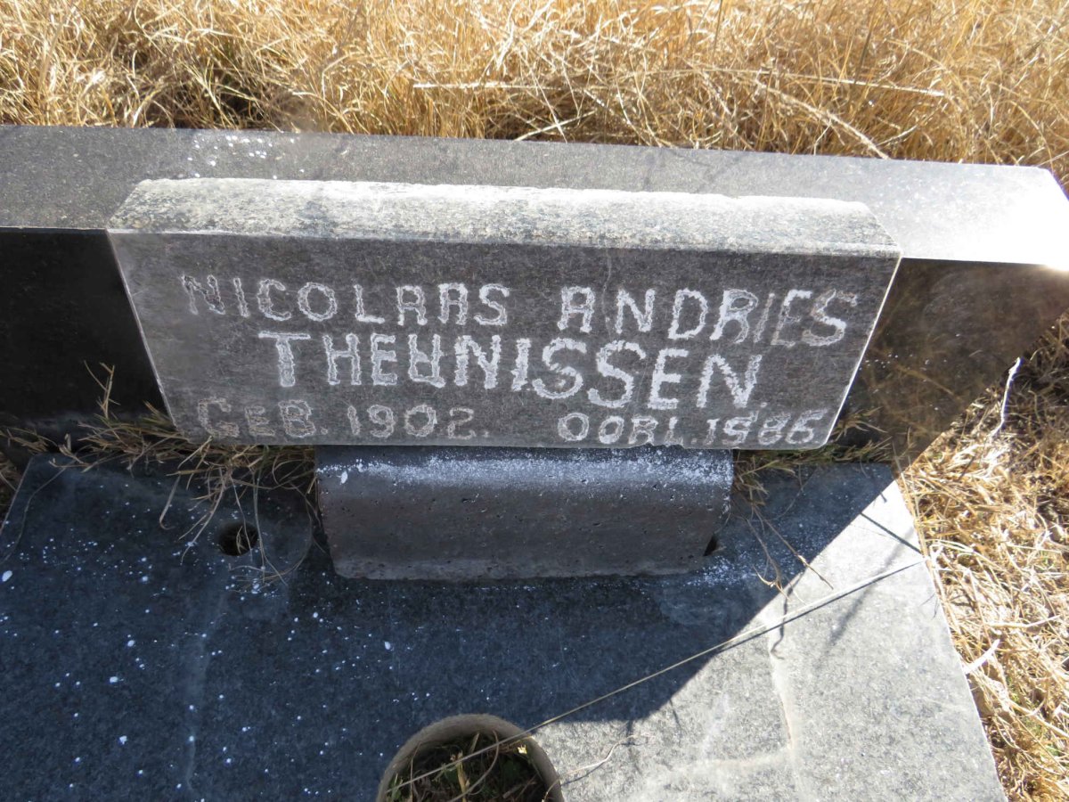 THEUNISSEN Nicolaas Andries 1902-19?5