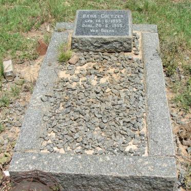 Free State, DEWETSDORP district, Unknown farm cemetery 30