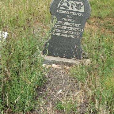 TONDER Henning Wellem Jacobus, van 1882-1918