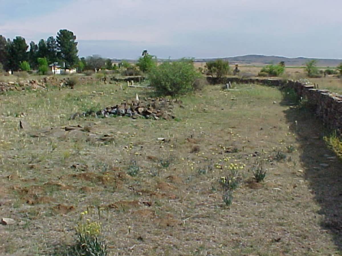 3. Overview inside the cemetery