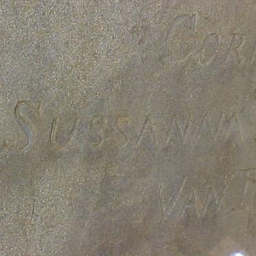 TONDER Cornelya Susanna Ellizabeth, van nee ALBERTS 1812-1881