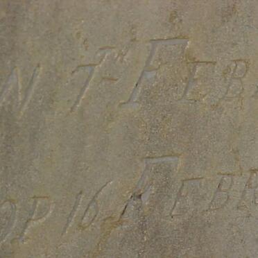 TONDER Cornelya Susanna Ellizabeth, van nee ALBERTS 1812-1881