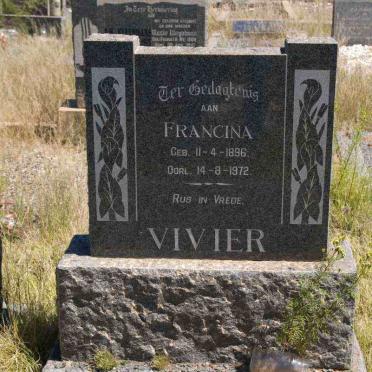 VIVIER Francina 1896-1972