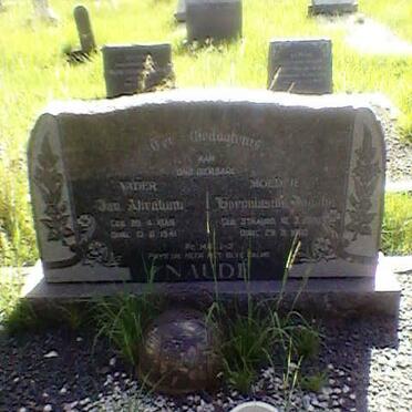 NAUDE Jan Abraham 1858-1941 & Herculasina Jacoba STRAUSS 1880-1960