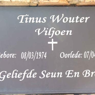 VILJOEN Tinus Wouter 1974-2006