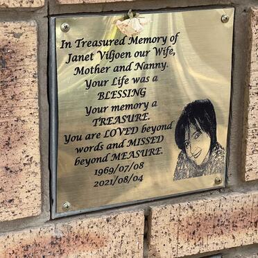 VILJOEN Janet 1969-2021