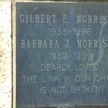 MORRISON Gilbert E.1933-1996 &amp; Barbara J.1939-1999