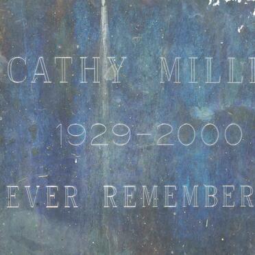 MILLER Cathy 1929-2000