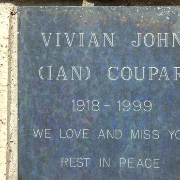 COUPAR Vivian John 1918-1999
