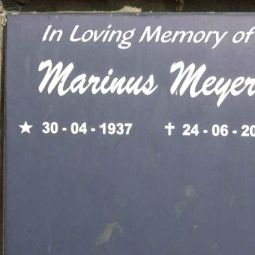 MEYER Marinus 1937-2005