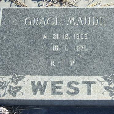 WEST Grace Maude 1905-1971