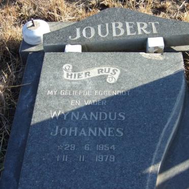 JOUBERT Wynandus Johannes 1954-1979