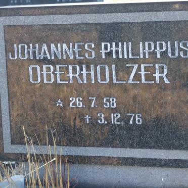 OBERHOLZER Johannes Philippus 1958-1976