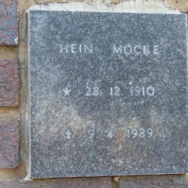 MOCKE Hein 1910-1989