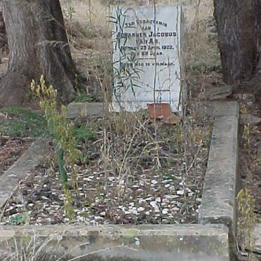 AS Johannes Jacobus, van -1922