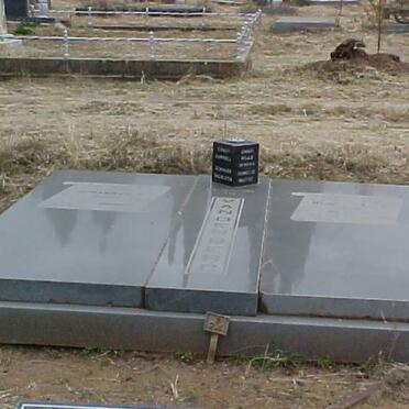 BERG Johannes W., van den 1922- &amp; Hendrika J. SNYMAN 1928-1984